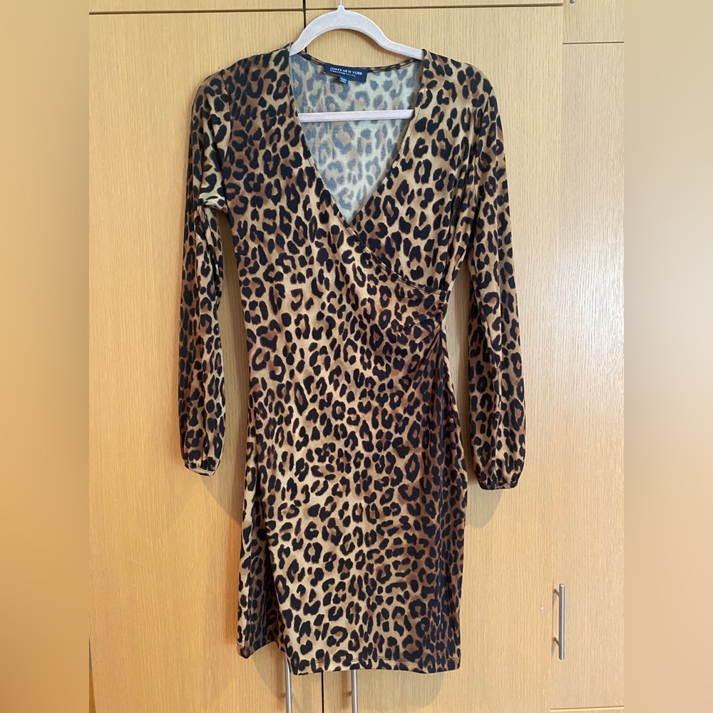 Joke New York Leopard Sheath Dress